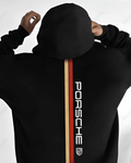 UrbanOutfits Men Oversized Hoodie Black / Cotton-Fleece / S PORSCHE - Men Oversized Hoodie [ Unisex ]
