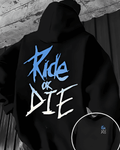 UrbanOutfits Men Oversized Hoodie Black / Cotton-Fleece / S Ride or Die - Men Oversized Hoodie [ Unisex ]