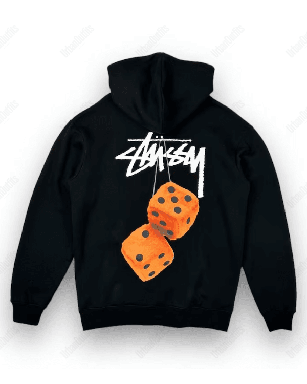 UrbanOutfits Men Oversized Hoodie Black / Cotton-Fleece / S Stuss(y) - Men Oversized Hoodie [ Unisex ]