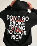 UrbanOutfits Men Oversized Hoodie Black / Cotton-Fleece / S Take Flex - Men Oversized Hoodie [ Unisex ]
