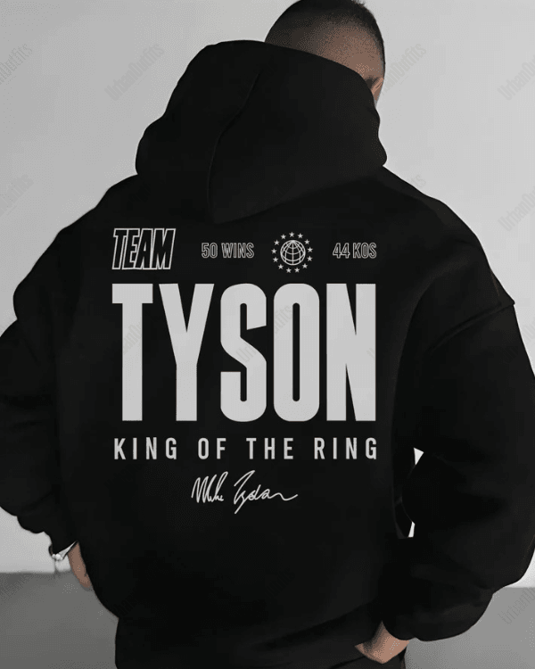 TEAM TYSON - Men Oversized Hoodie [ Unisex ]