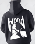 UrbanOutfits Men Oversized Hoodie Dark gray / Cotton-Fleece / S Blond - Men Oversized Hoodie [ Unisex ]