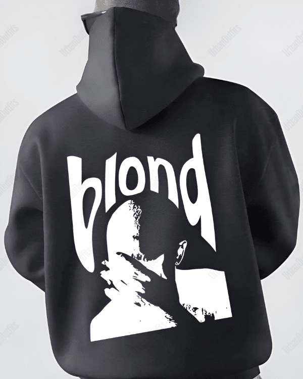 UrbanOutfits Men Oversized Hoodie Dark gray / Cotton-Fleece / S Blond - Men Oversized Hoodie [ Unisex ]