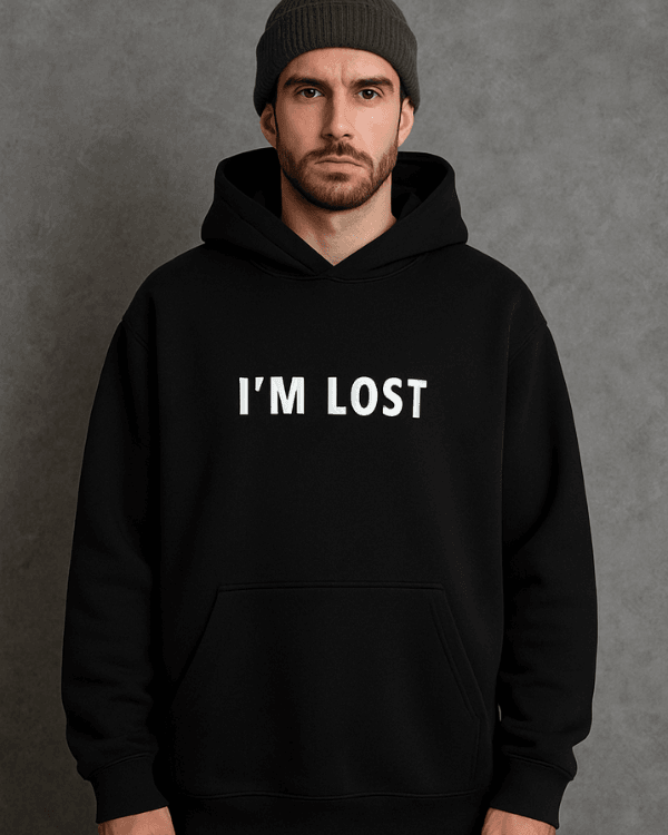 UrbanOutfits Men Oversized Hoodie Don't Follow Me  - Men Oversized Hoodie [ Unisex ]