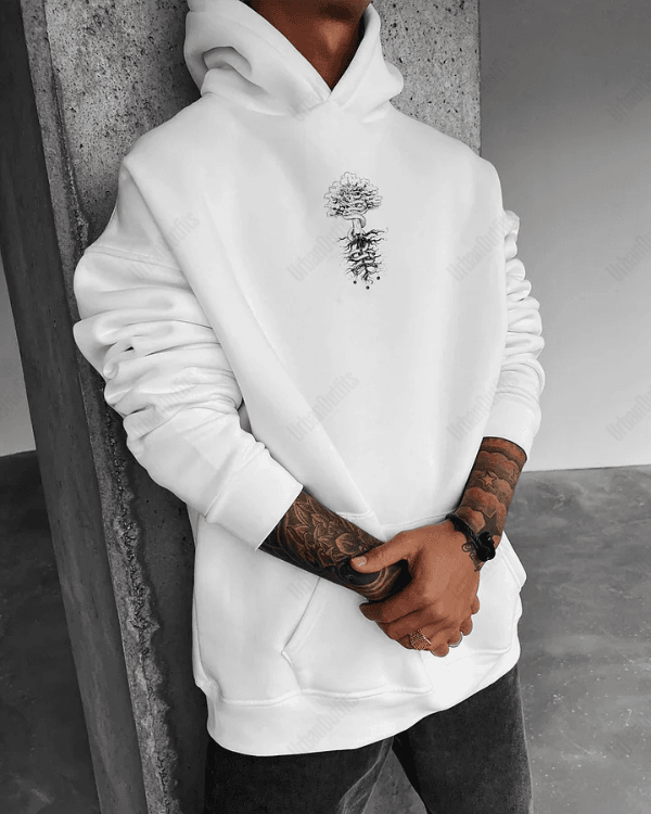 UrbanOutfits Men Oversized Hoodie EVIL TREE - Men Oversized Hoodie [ Unisex ]