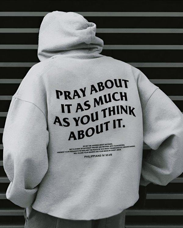 UrbanOutfits Men Oversized Hoodie Gray / Cotton-Fleece / S About It - Men Oversized Hoodie [ Unisex ]