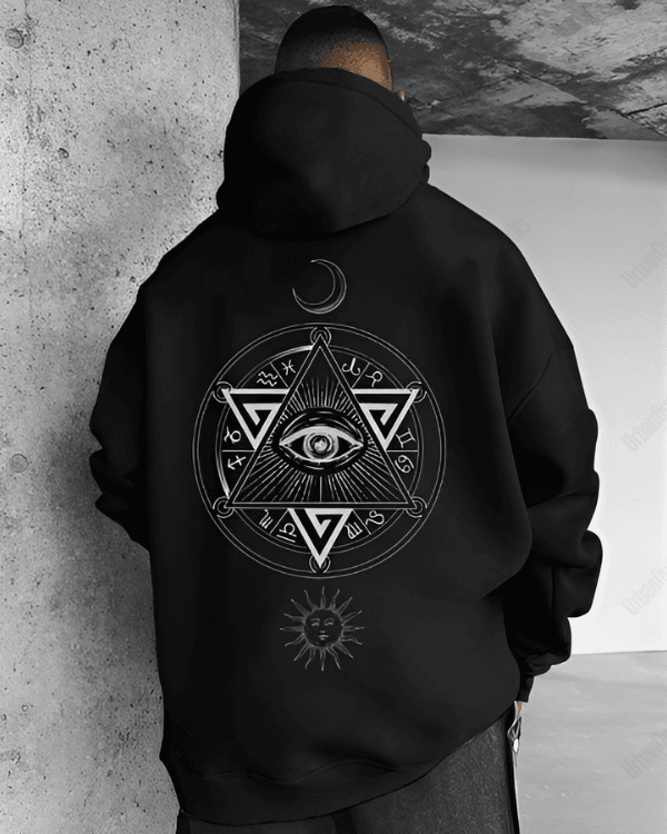 UrbanOutfits Men Oversized Hoodie VIKING - Men Oversized Hoodie [ Unisex ]