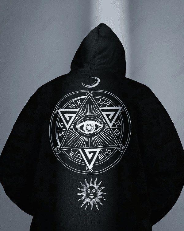 UrbanOutfits Men Oversized Hoodie VIKING - Men Oversized Hoodie [ Unisex ]