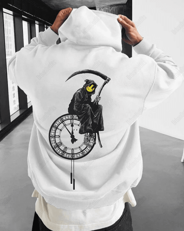 Banksy - Men Oversized Hoodie [ Unisex ]