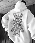 UrbanOutfits Men Oversized Hoodie White / Cotton-Fleece / S Biblically - Men Oversized Hoodie [ Unisex ]