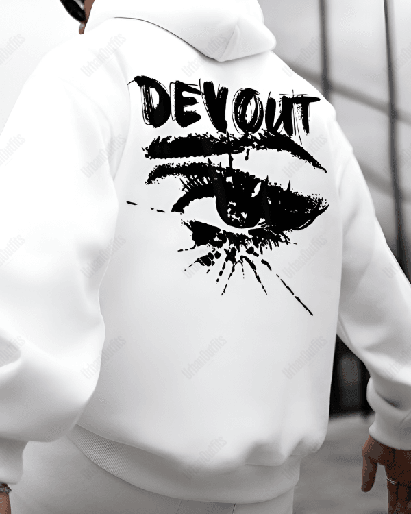 DEVOUT- Men Oversized Hoodie [ Unisex ]
