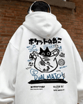 UrbanOutfits Men Oversized Hoodie White / Cotton-Fleece / S Dual Match - Men Oversized Hoodie [ Unisex ]