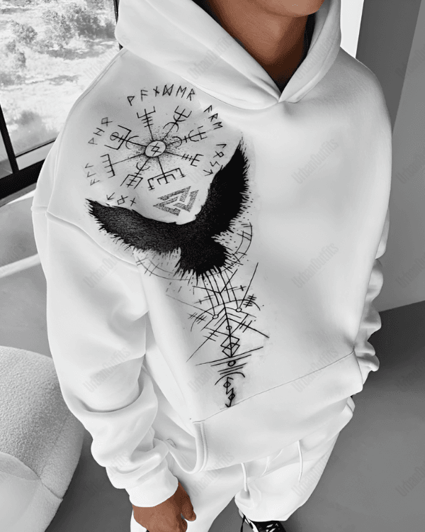 EAGLE - Men Oversized Hoodie [ Unisex ]