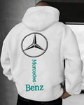 UrbanOutfits Men Oversized Hoodie White / Cotton-Fleece / S Mrcds Bnz - Men Oversized Hoodie [ Unisex ]