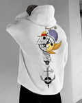 UrbanOutfits Men Oversized Hoodie White / Cotton-Fleece / S One Piece - Men Oversized Hoodie [ Unisex ]