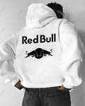 UrbanOutfits Men Oversized Hoodie White / Cotton-Fleece / S Red Bull - Men Oversized Hoodie [ Unisex ]