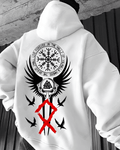 UrbanOutfits Men Oversized Hoodie White / Cotton-Fleece / S X - Men Oversized Hoodie [ Unisex ]