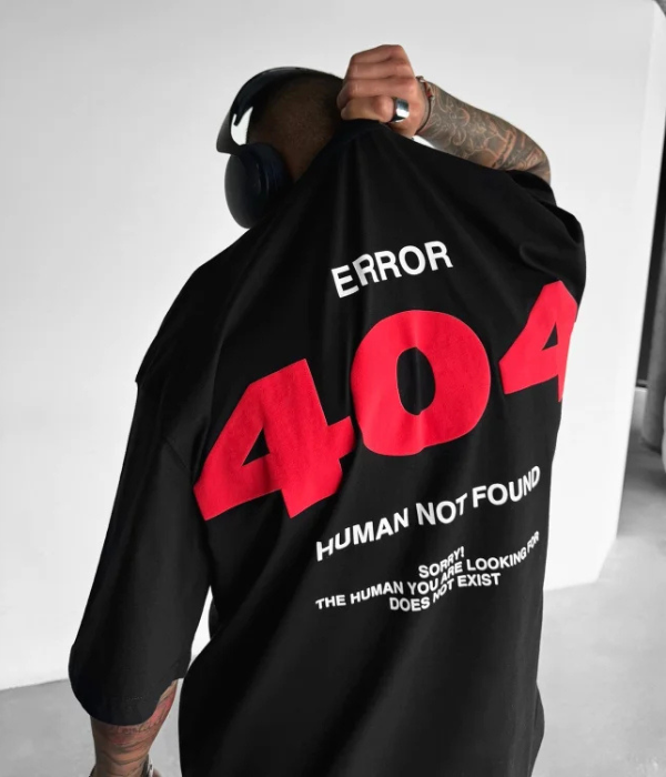 UrbanOutfits Men Oversized T-Shirt ' 404 'Oversized T-shirt [ UNISEX ]