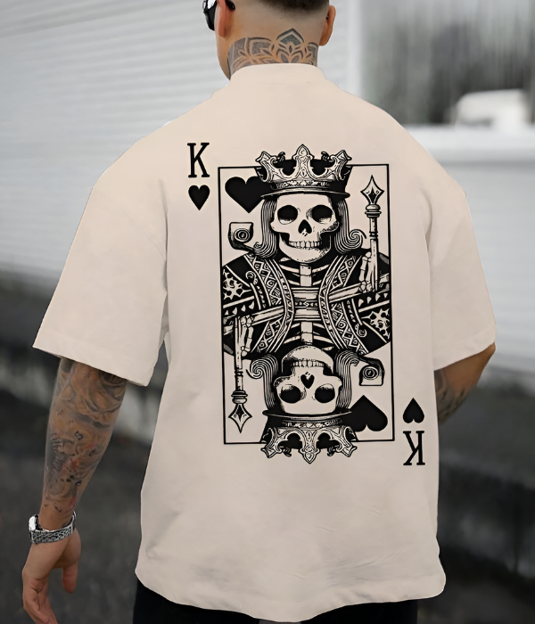 UrbanOutfits Men Oversized T-Shirt Beige / S Men Oversized T-shirt