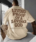 UrbanOutfits Men Oversized T-Shirt Beige / S Men Oversized T-shirt