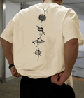 UrbanOutfits Men Oversized T-Shirt Beige / S Men Oversized T-shirt  [ Unisex ]