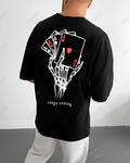 UrbanOutfits Men Oversized T-Shirt Black / S Always Winning - Men oversized T-shirt