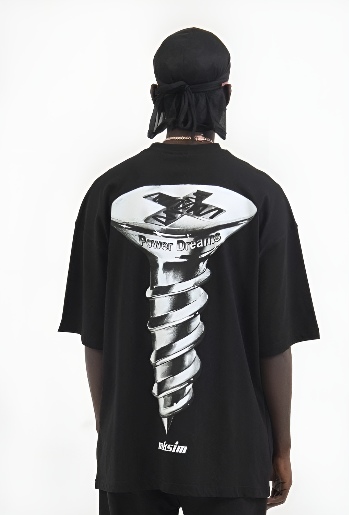 UrbanOutfits Men Oversized T-Shirt Black / S CLOU Men Oversized T-shirt