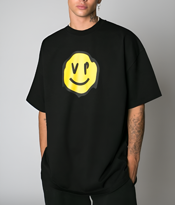 UrbanOutfits Men Oversized T-Shirt Black / S Emoji Oversized T-shirt [ Unisex ]