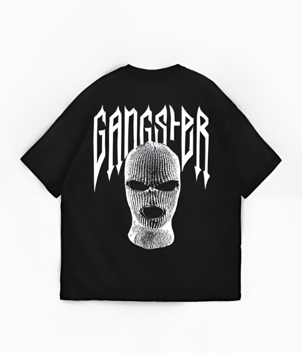 UrbanOutfits Men Oversized T-Shirt Black / S GANGSTER Men Oversized T-shirt