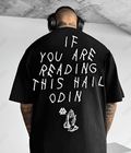 UrbanOutfits Men Oversized T-Shirt Black / S HALL ODIN Oversized T-shirt