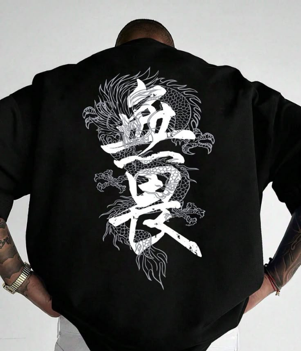 UrbanOutfits Men Oversized T-Shirt Black / S Men Oversized T-shirt