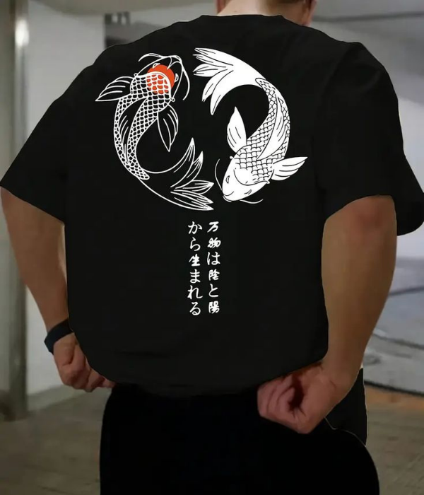 UrbanOutfits Men Oversized T-Shirt Black / S Men Oversized T-shirt