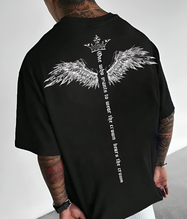 UrbanOutfits Men Oversized T-Shirt Black / S Men Oversized T-shirt