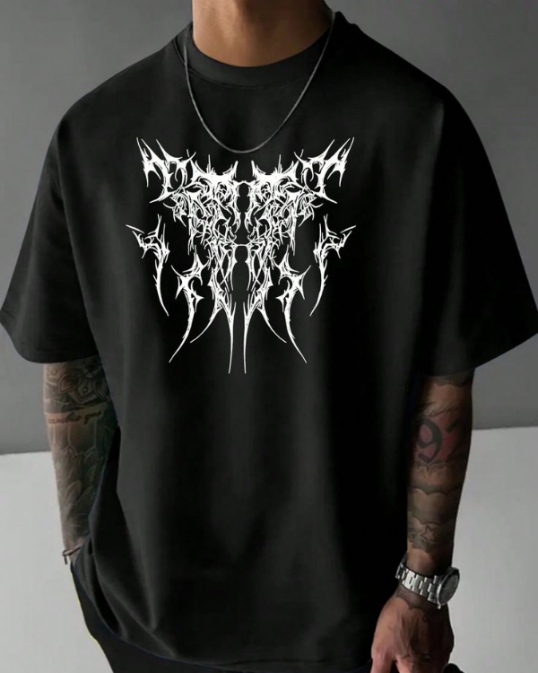 UrbanOutfits Men Oversized T-Shirt Black / S Men Oversized T-shirt  [ Unisex ]