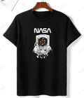 UrbanOutfits Men Oversized T-Shirt Black / S NASA - Men Oversized T-shirt