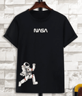 UrbanOutfits Men Oversized T-Shirt Black / S NASA - Men Oversized T-shirt