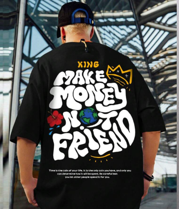 UrbanOutfits Men Oversized T-Shirt Black / S Oversized T-shirt [ Unisex ]