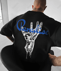 UrbanOutfits Men Oversized T-Shirt Black / S ' PARADISE ' Men Oversized T-shirt