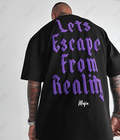 UrbanOutfits Men Oversized T-Shirt Black / S REALITY Oversized T-shirt