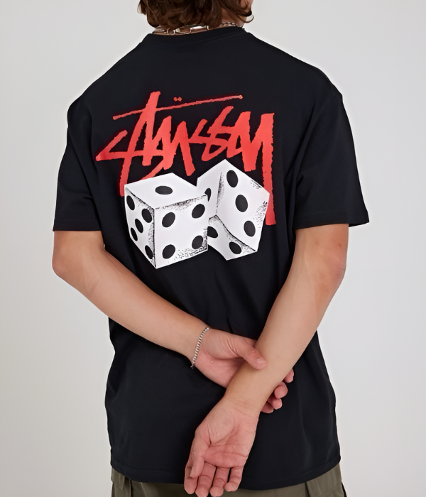 UrbanOutfits Men Oversized T-Shirt Black / S STUSSY Oversized T-shirt [ Unisex ]