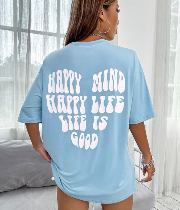 UrbanOutfits Men Oversized T-Shirt Blue / S Women Oversized T-shirt