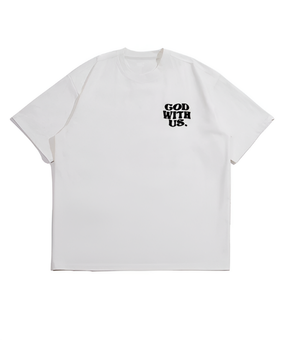 UrbanOutfits Men Oversized T-Shirt GOD WITH US - Men Oversized T-shirt [ Unisex ]