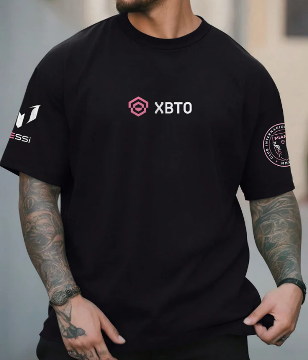 UrbanOutfits Men Oversized T-Shirt ' MESSI 10 ' Men Oversized T-shirt