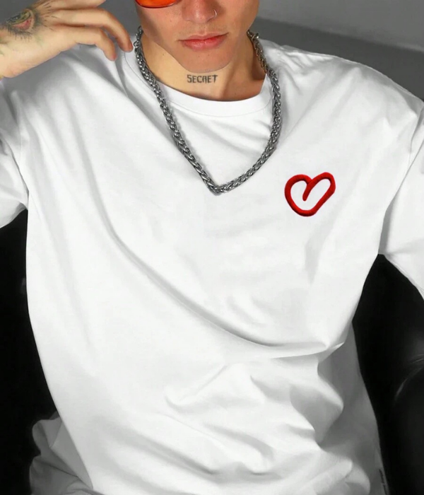 UrbanOutfits Men Oversized T-Shirt WHERE IS LOVE ?- Oversized T-shirt [ Unisex ]