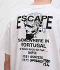 UrbanOutfits Men Oversized T-Shirt White / Cotton / S ESCAPE men Oversized T-Shirt