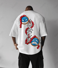 UrbanOutfits Men Oversized T-Shirt White / S ASCE- Men Oversized T-shirt