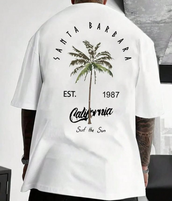 UrbanOutfits Men Oversized T-Shirt White / S BARBARRA Men Oversized T-shirt