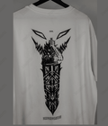 UrbanOutfits Men Oversized T-Shirt White / S DEVIL - Men Oversized T-shirt