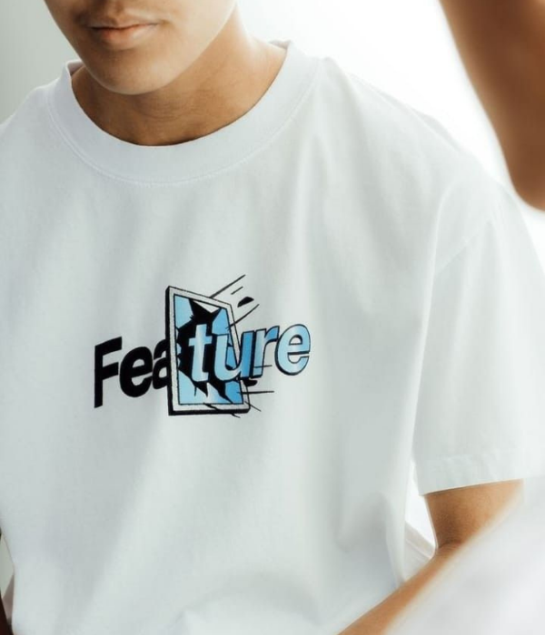 UrbanOutfits Men Oversized T-Shirt White / S FEATURE Oversized T-shirt [ UNISEX ]