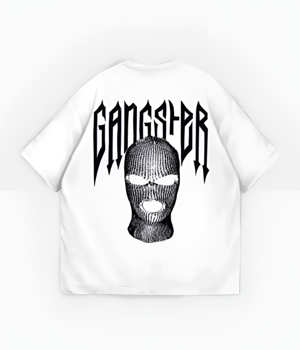 UrbanOutfits Men Oversized T-Shirt White / S GANGSTER Men Oversized T-shirt